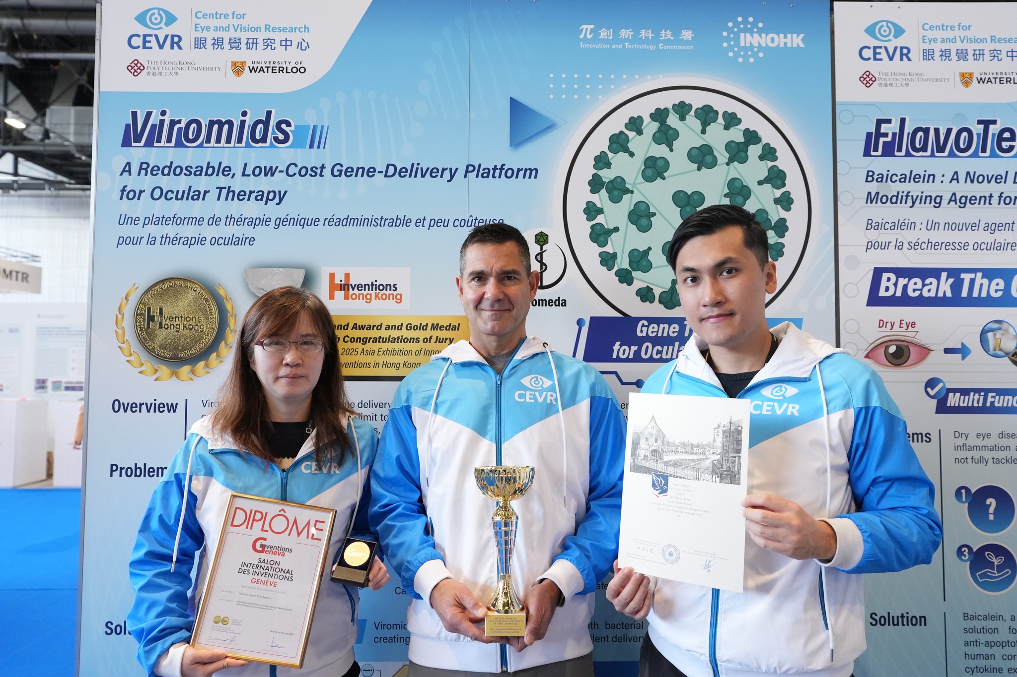 CEVR Shines at the 51st International Exhibition of Inventions Geneva!